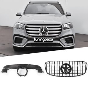 Atrapa Gril Mercedes GLS X167 (2023-ON) GT-Style (Panamericana) CZARNY POŁYSK - obrazek 5