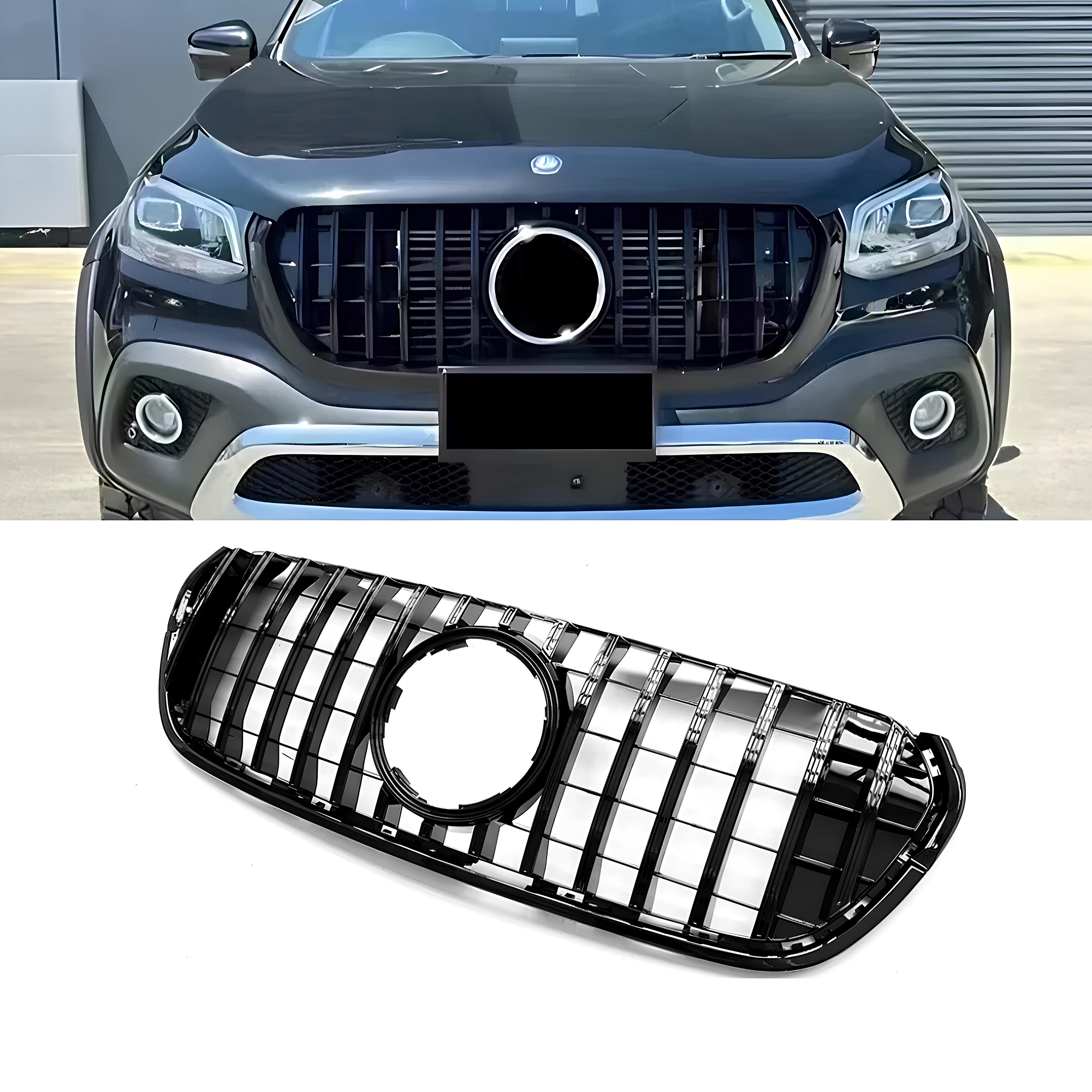 Atrapa Grill GT STYLE ALL BLACK Mercedes X-Class X470 (2018–ON) - obrazek 1