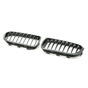 Nerki atrapa grill F20 BMW 1 SERIES CZARNY POŁYSK 1 ŻEBRO LCI 2015–2019 - obrazek 2