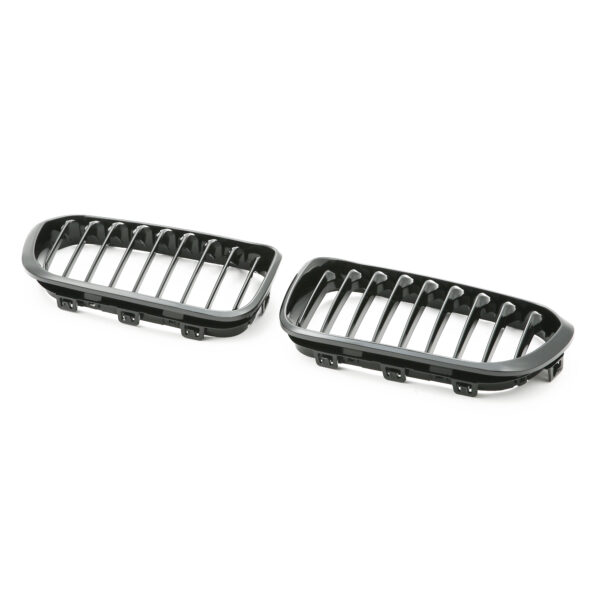 Nerki atrapa grill F20 BMW 1 SERIES CZARNY POŁYSK 1 ŻEBRO LCI 2015–2019 - obrazek 2