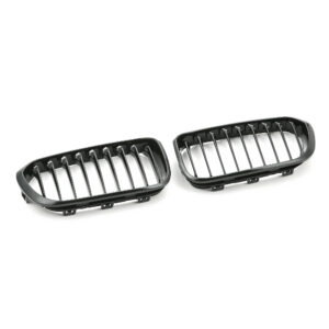 Nerki atrapa grill F20 BMW 1 SERIES CZARNY POŁYSK 1 ŻEBRO LCI 2015–2019 - obrazek 3