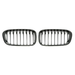 Nerki atrapa grill F20 BMW 1 SERIES CZARNY POŁYSK 1 ŻEBRO LCI 2015–2019