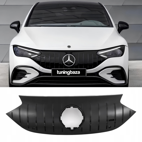 Atrapa Grill GT STYLE Mercedes EQE V295 2022-ON CZARNY POŁYSK (TYLKO AMG-Line) - obrazek 2