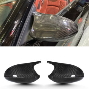 Karbonowe Nakładki Obudowa Lusterka BMW 3 Series E92 Pre-LCI – M-Style/Carbon Fiber