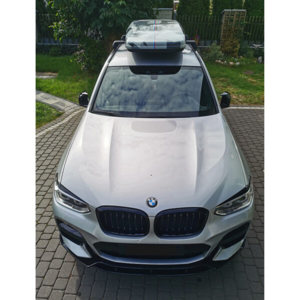 Dokładka Splitter Przód do BMW X3 G01 (2017–2021) M-Performance – Czarny Połysk - obrazek 12