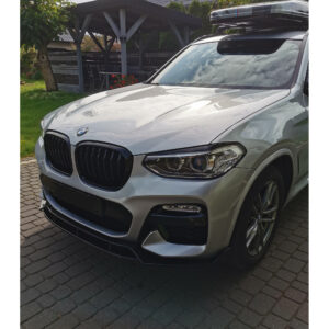 Dokładka Splitter Przód do BMW X3 G01 (2017–2021) M-Performance – Czarny Połysk - obrazek 13