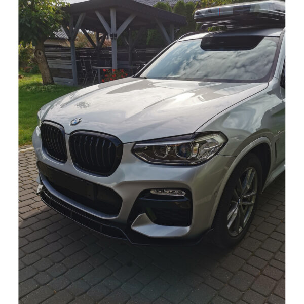 Dokładka Splitter Przód do BMW X3 G01 (2017–2021) M-Performance – Czarny Połysk - obrazek 13