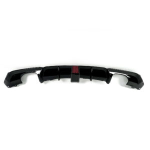 Dyfuzor Tylny / Spoiler Tylny BMW F30 / F31 LED Look Czarny Połysk (00-00)