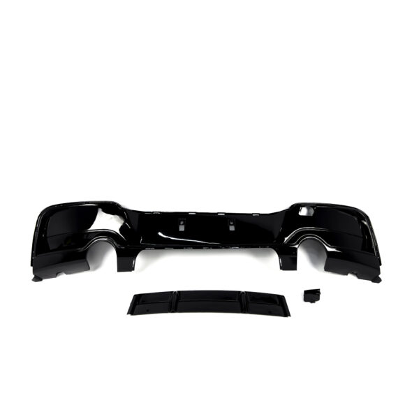 Dyfuzor Tylny BMW F20 / F21 M-Performance Czarny Połysk Pre-LCI 2011–2015 - obrazek 2