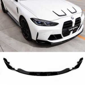 Dokładka Splitter Przód BMW M3 G80 / G81 / M4 G82 / G83 M-Performance Czarny Połysk (2020–2026) - obrazek 2