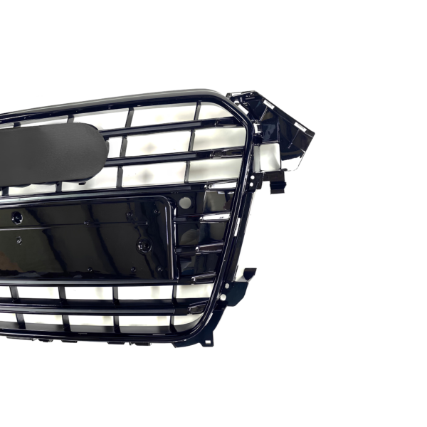 Atrapa Grill AUDI A4 B8 PO LIFT (2011–2015) S4 Style | Czarny Połysk | 1:1 zamiennik - obrazek 2