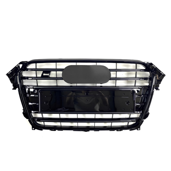 Atrapa Grill AUDI A4 B8 PO LIFT (2011–2015) S4 Style | Czarny Połysk | 1:1 zamiennik - obrazek 4