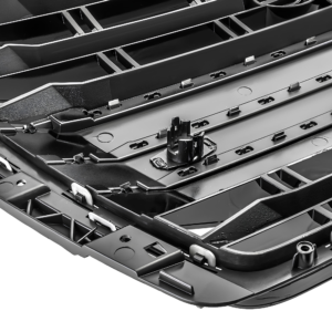 Atrapa Grill AUDI A4 B9 PRE-LIFT (2015–2019) S4 Style | Czarny połysk | 1:1 zamiennik - obrazek 2