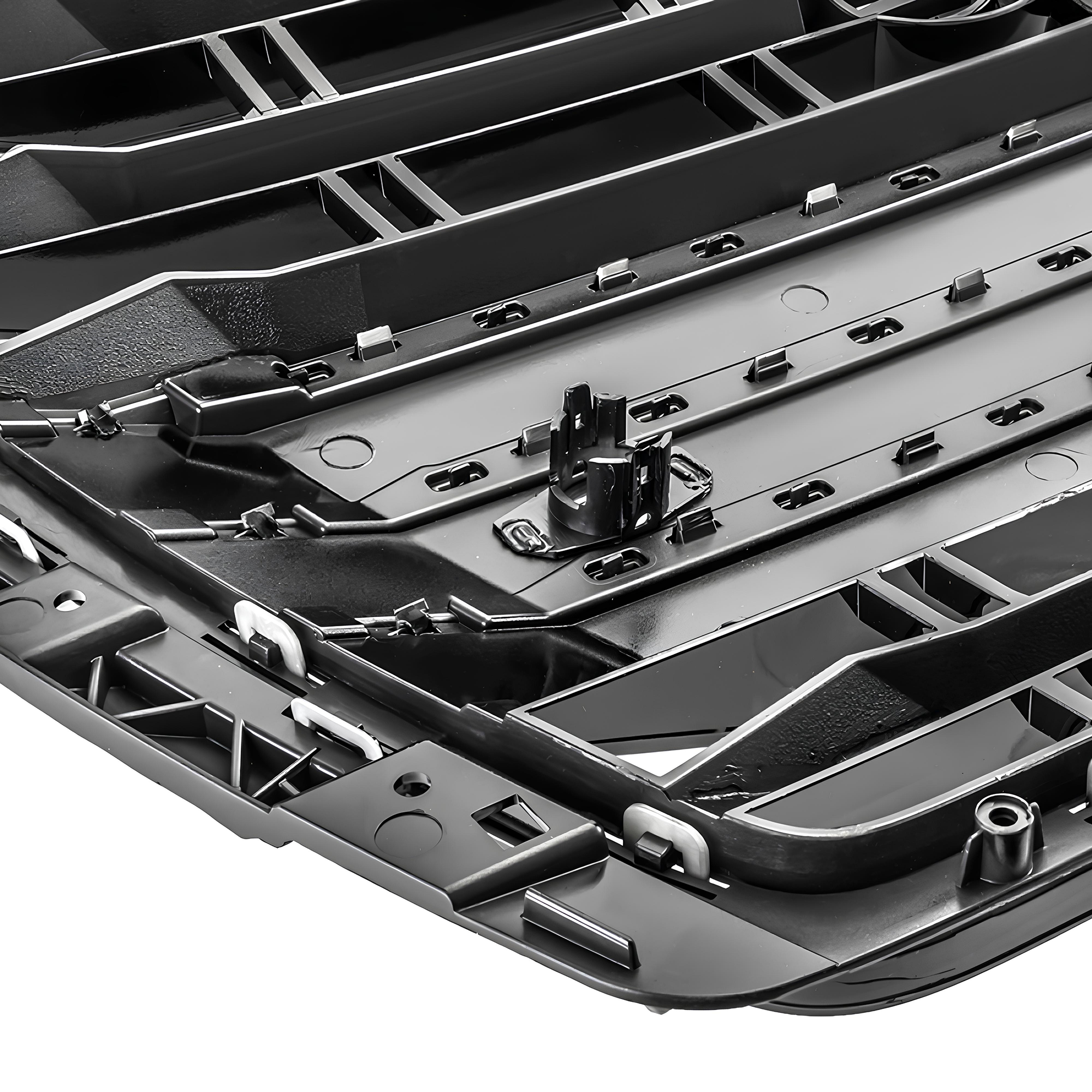 Atrapa Grill AUDI A4 B9 PRE-LIFT (2015–2019) S4 Style | Czarny połysk | 1:1 zamiennik - obrazek 2