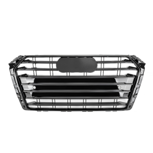 Atrapa Grill AUDI A4 B9 PRE-LIFT (2015–2019) S4 Style | Czarny połysk | 1:1 zamiennik - obrazek 4