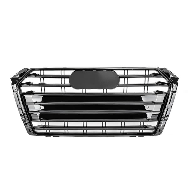 Atrapa Grill AUDI A4 B9 PRE-LIFT (2015–2019) S4 Style | Czarny połysk | 1:1 zamiennik - obrazek 4