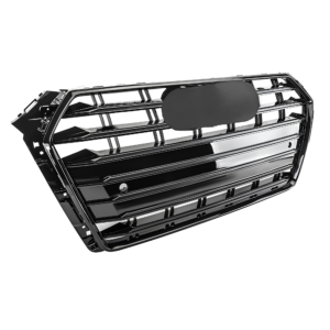 Atrapa Grill AUDI A4 B9 PRE-LIFT (2015–2019) S4 Style | Czarny połysk | 1:1 zamiennik - obrazek 5