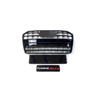 Atrapa grill AUDI A6 C7 / 7.5 PO LIFT (2014–2018) | Czarny połysk | 1:1 zamiennik - obrazek 2