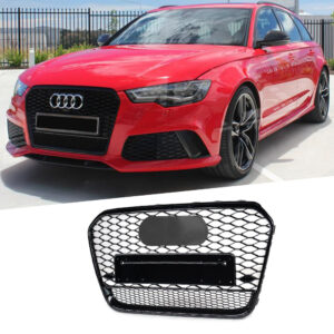 Atrapa grill AUDI A6 C7 (2011–2014) | Czarny połysk | 1:1 zamiennik
