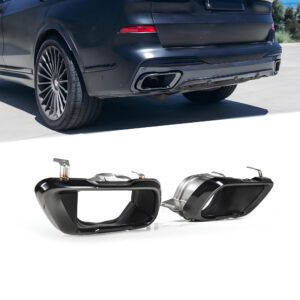 Końcówki Wydechu BMW X5 G05 – Czarny Połysk, Styl MP