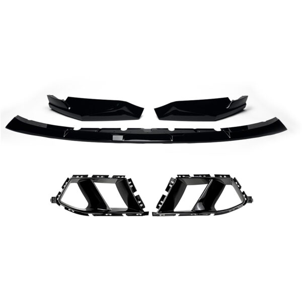 Aerokit (Zestaw dokładek) BMW M3 G80 M-Performance Style Czarny Połysk (2020–2024) - obrazek 2