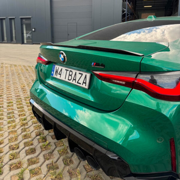 Aerokit (Zestaw dokładek) BMW M3 G80 M-Performance Style Czarny Połysk (2020–2024) - obrazek 7