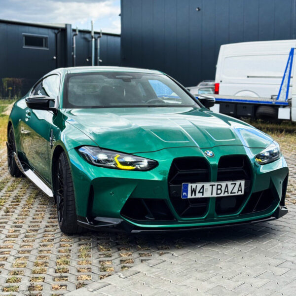 Aerokit (Zestaw dokładek) BMW M3 G80 M-Performance Style Czarny Połysk (2020–2024) - obrazek 8