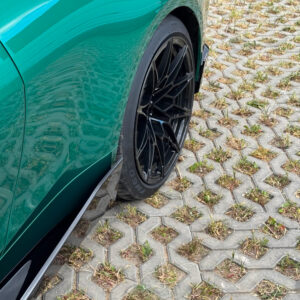 Aerokit (Zestaw dokładek) BMW M3 G80 M-Performance Style Czarny Połysk (2020–2024) - obrazek 10