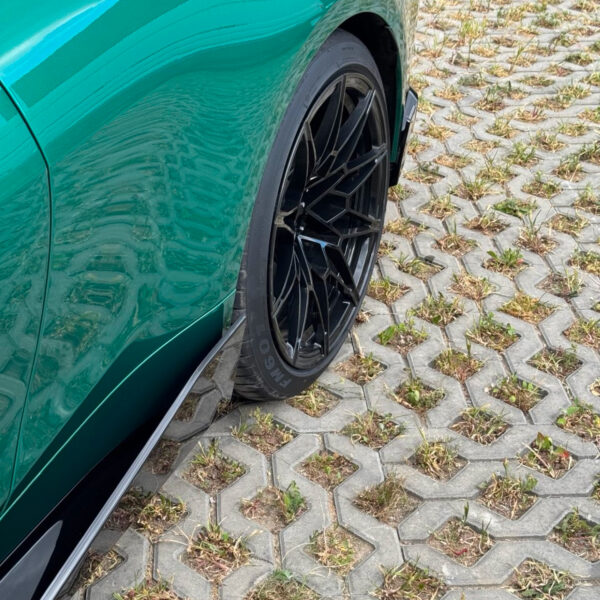 Aerokit (Zestaw dokładek) BMW M3 G80 M-Performance Style Czarny Połysk (2020–2024) - obrazek 10