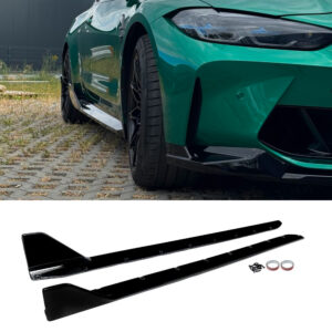Aerokit (Zestaw dokładek) BMW M3 G80 M-Performance Style Czarny Połysk (2020–2024) - obrazek 5