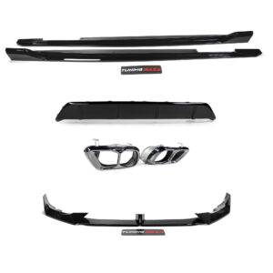 Aerokit (Zestaw dokładek) BMW X6 G06 LCI M-Performance Style Czarny Połysk (2023–2025)