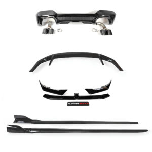 Aerokit (zestaw dokładek) BMW X3 G01 LCI Black Knight – Czarny Połysk (2022–2025) – tylko do M-Pakietu