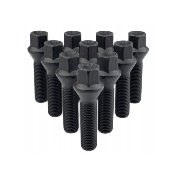 10 x DŁUGIE ŚRUBY M12x1.5x47mm Stożek Klucz 17 - obrazek 1