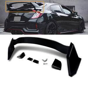 Lotka Spoiler Honda Civic Hatchback Type R Styl Czarny Połysk (2016–2021)