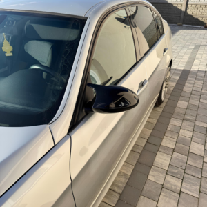 Nakładki obudowa lusterka BMW E90 E91 E92 E93 Przedlift M3 Style Czarne - obrazek 4