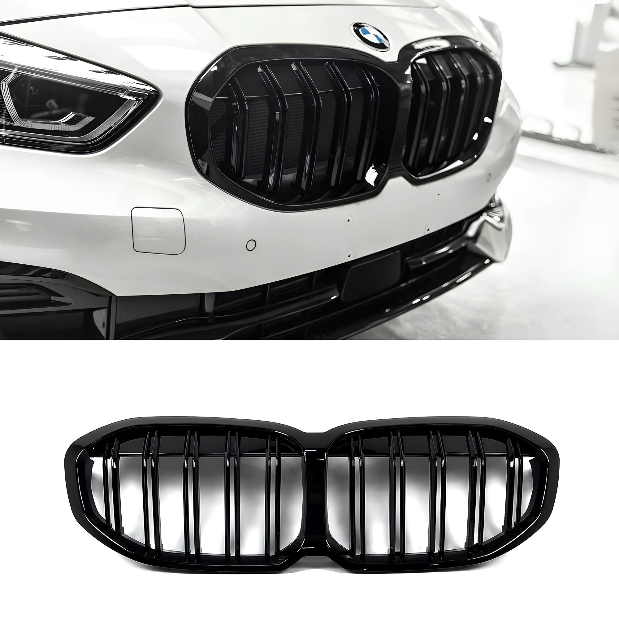 Atrapa Nerki Grill BMW F40 (2019-2024) M-Style | Czarny Połysk - obrazek 1