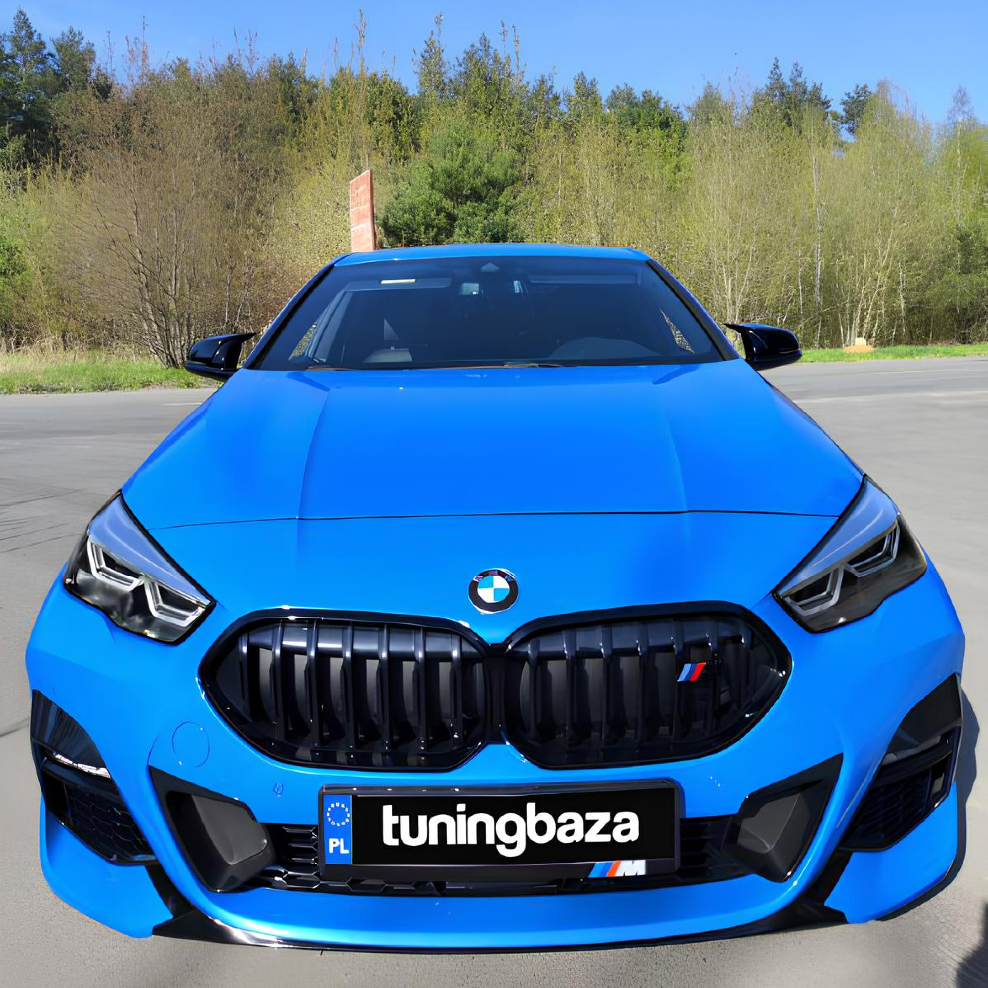 Nakładki obudowa lusterka BMW X1 F48 / F49 X2 F39 F40 / F52 / F44 M-Style Czarny Połysk - obrazek 10