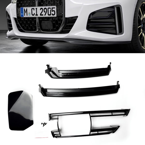 Atrapa Nerki Grill BMW 4 G26 MP Style Czarny Połysk (2020-2024) - obrazek 4