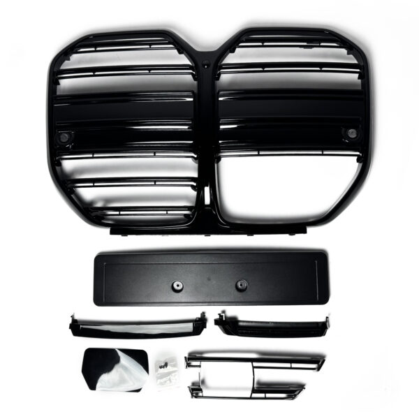 Atrapa Nerki Grill BMW 4 G26 MP Style Czarny Połysk 20-24 - obrazek 7
