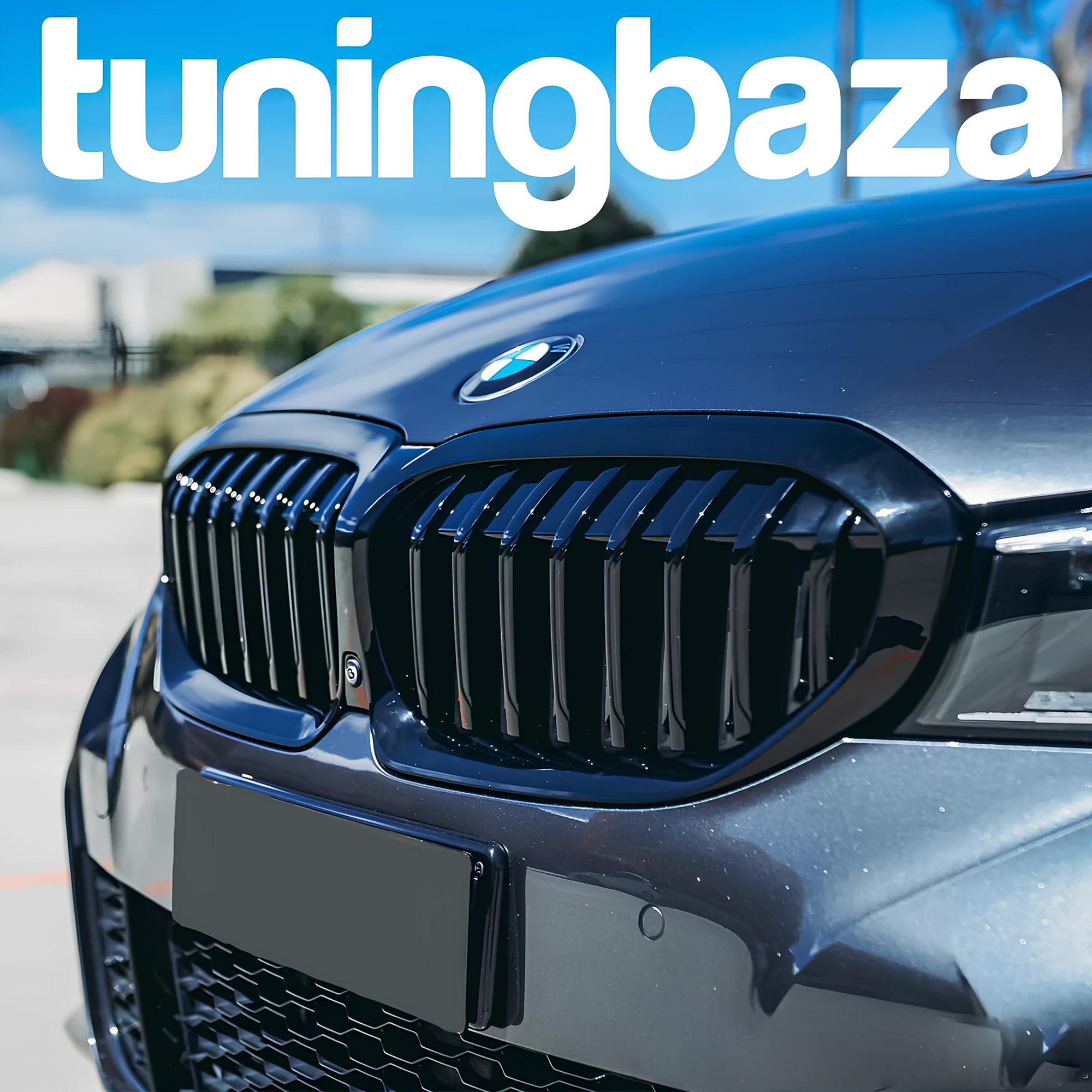 Atrapa Nerki Grill BMW G20 / G21 (2019-2022) PRE-LCI MP Style Czarny Połysk - obrazek 7