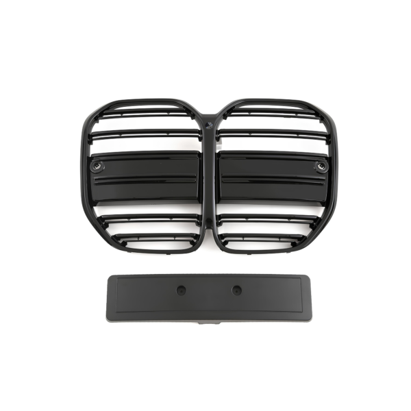 Atrapa Nerki Grill BMW 4 G22 / G23 (2 DRZWI) 2020+ MP Style Czarny Połysk (BEZ RADARU) - obrazek 6