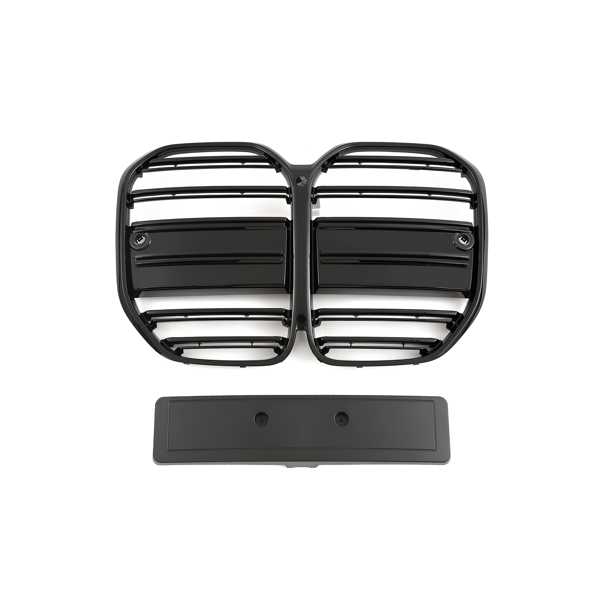Atrapa Nerki Grill BMW 4 G22 / G23 (2 DRZWI) 2020+ MP Style Czarny Połysk (BEZ RADARU) - obrazek 6