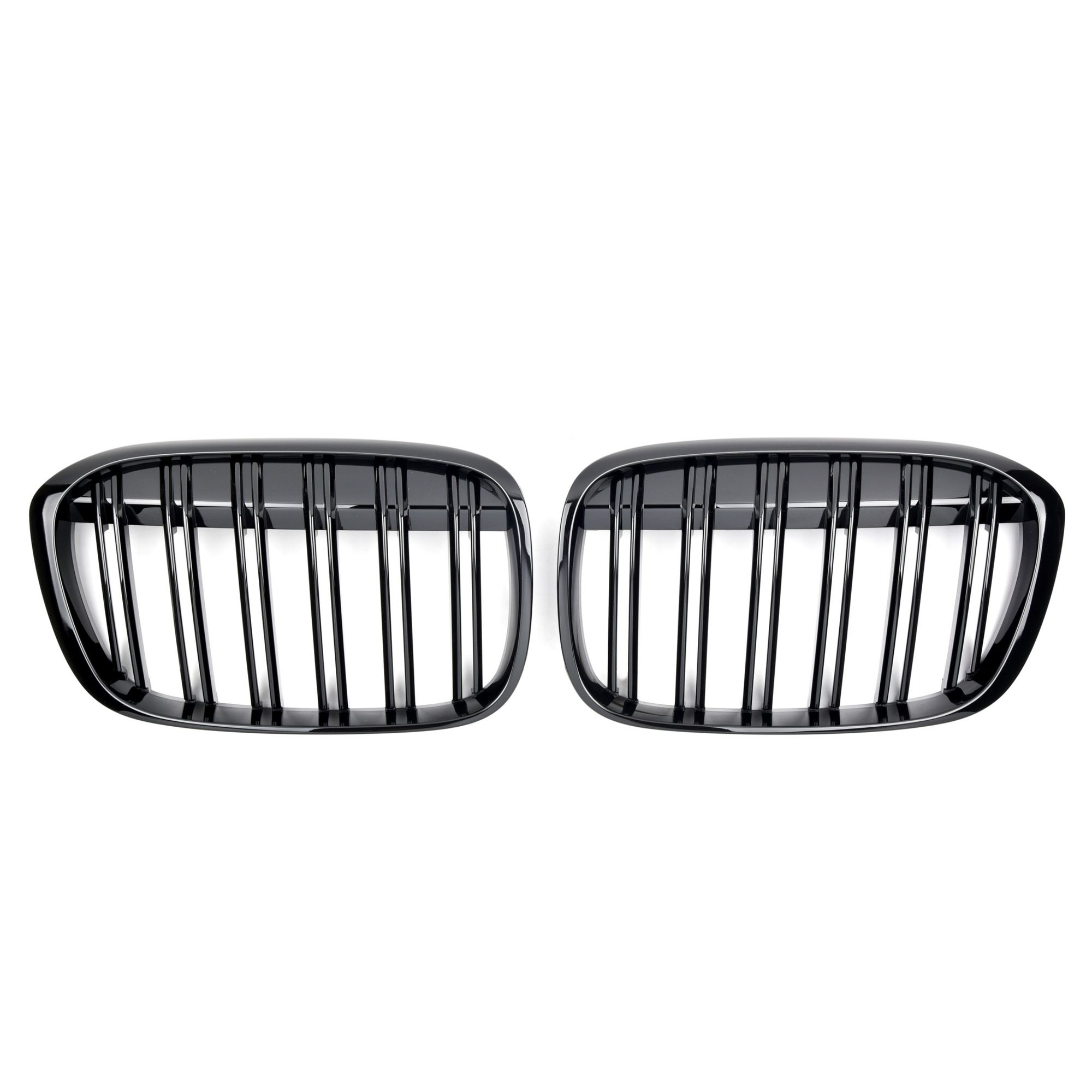 Atrapa Grill (Nerki) BMW X1 F48 Przedlift M-Style Czarny Połysk 2014-2019 - obrazek 2