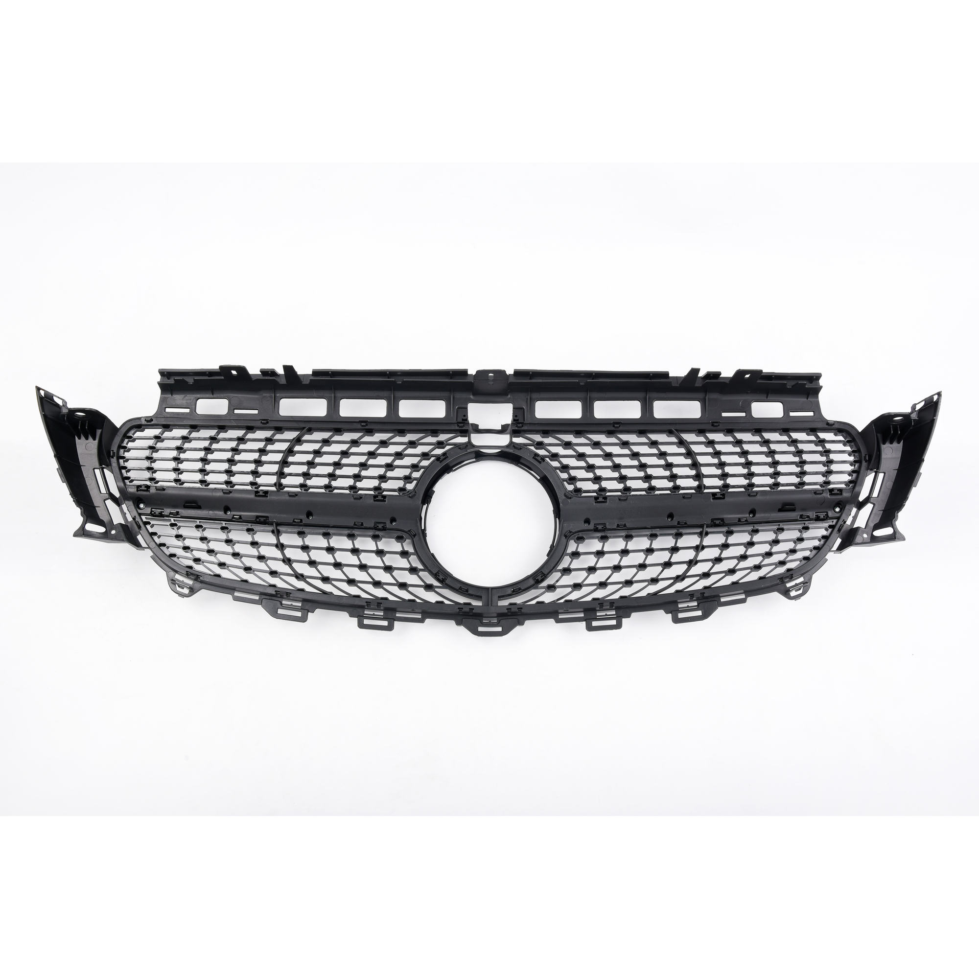 Grill Atrapa Mercedes E-Klasa W213 Diamond Style Czarny + Chrom Z Kamerą - obrazek 5