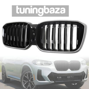 Atrapa nerki BMW X3 G01 / X4 G02 (2017–2021) 1BAR LED Czarny połysk