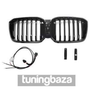 Atrapa nerki BMW X3 G01 / X4 G02 (2017–2021) 1BAR LED Czarny połysk - obrazek 5