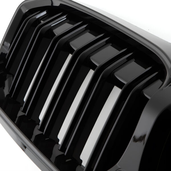 Atrapa nerki BMW Seria 3 G20 / G21 (2019–2022) Pre-LCI 2BAR LED Czarny połysk - obrazek 2