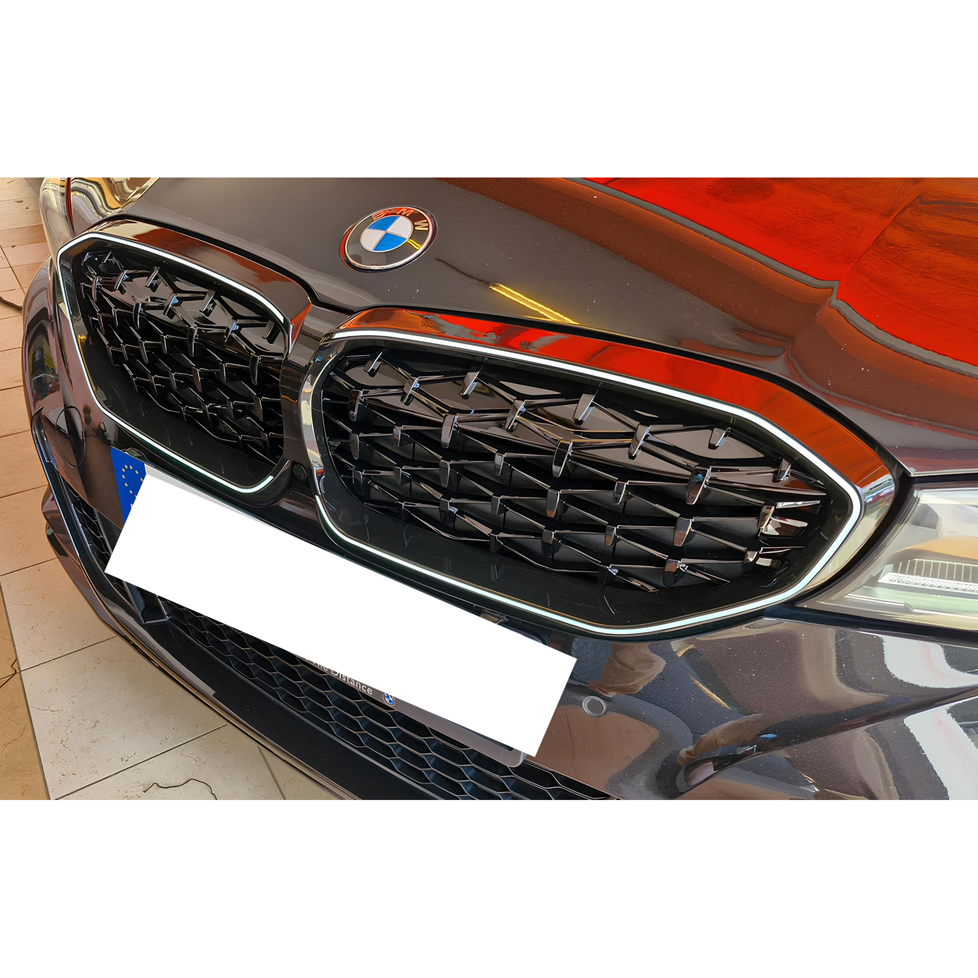 Atrapa nerki BMW Seria 3 G20/G21 (2019–2022) PRE-LCI  Stye LED Diamond - obrazek 3