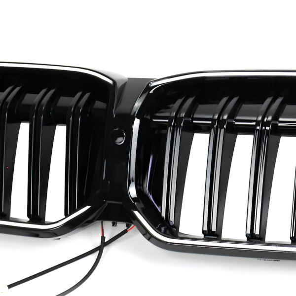 Atrapa Nerki BMW Seria 3 G20 / G21 LCI (2022+) 1BAR LED Czarny Połysk - obrazek 4