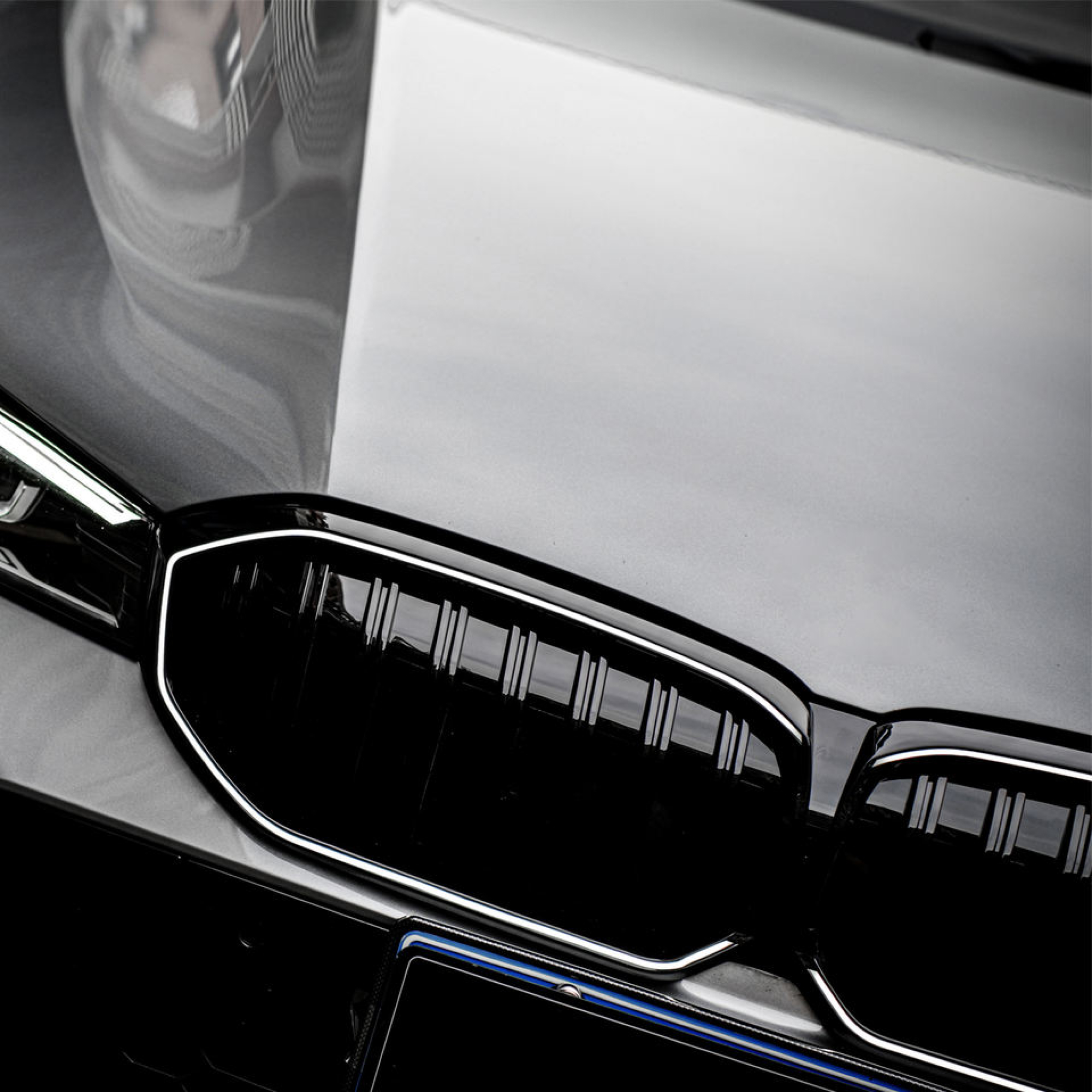 Atrapa nerki BMW Seria 3 G20 / G21 LCI (2022–2025) 1BAR LED Czarny połysk - obrazek 6